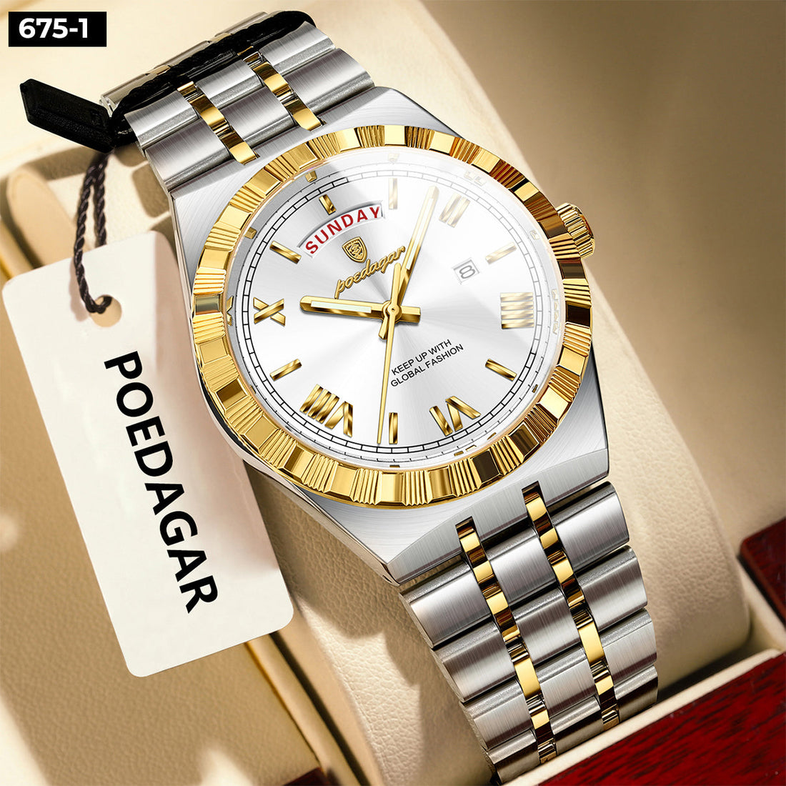 Reloj Roma bicolor