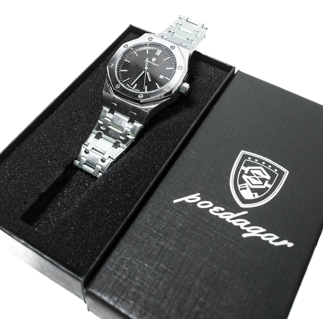 Reloj Mónaco en su caja de presentación