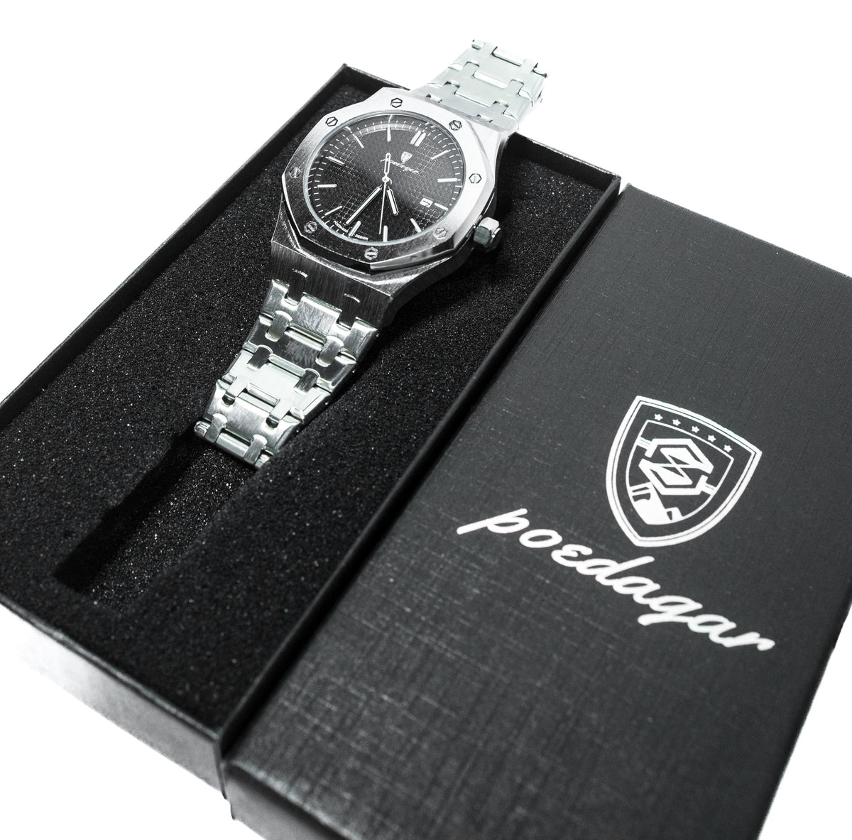 Reloj Mónaco en su caja de presentación